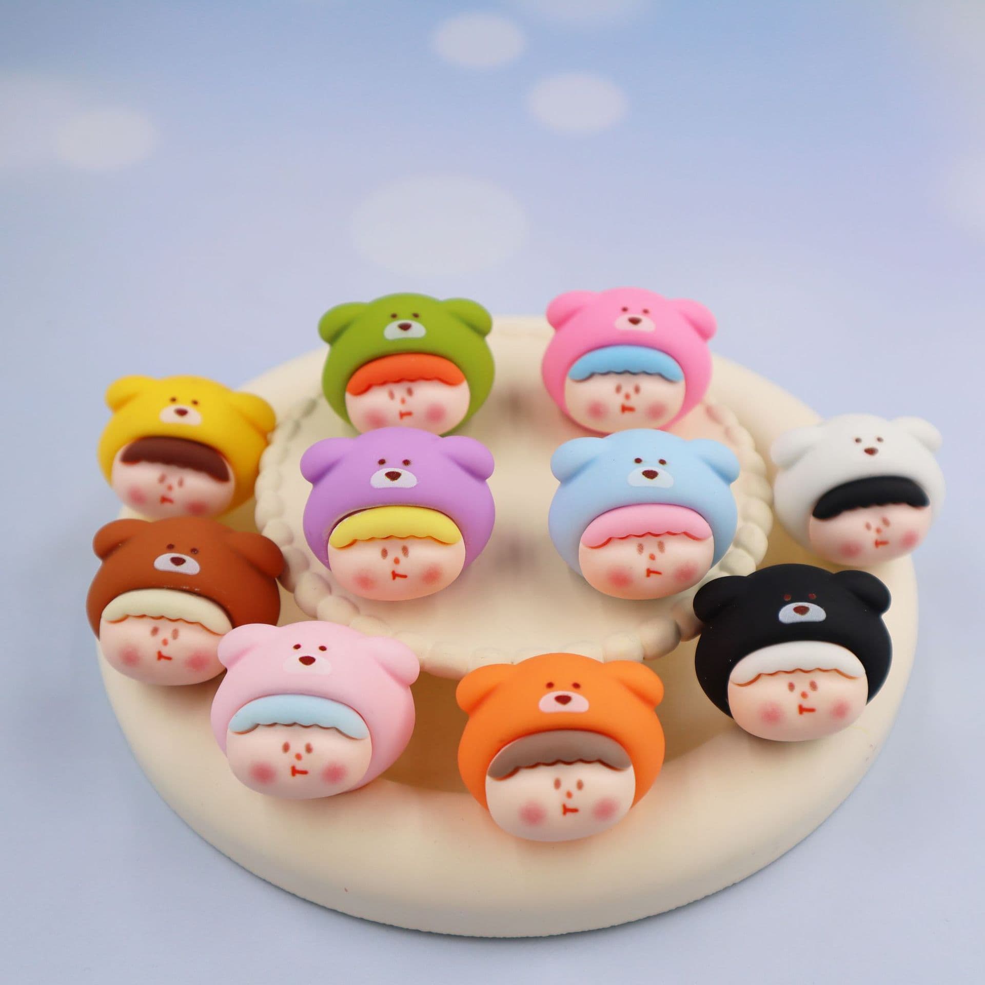 New Creative Desktop Ornament Cute Style Desktop New Bear Lilith Desktop Ornament Cute Creative Puppy