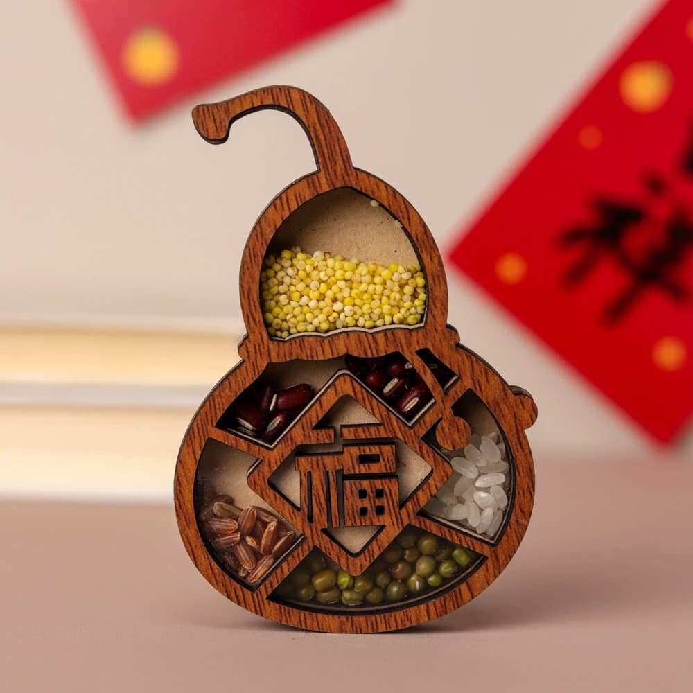 Fridge Magnet New Harvest Auspicious Housewarming Decorative Moving Creative Craft Souvenir New Year Blessing