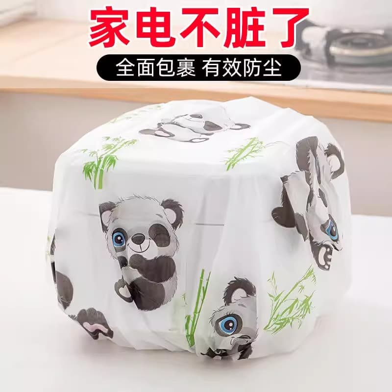 Universal dust cover for household appliances, thickened, transparent, for rice cookers and air fryers, disposable, cockroach repellent