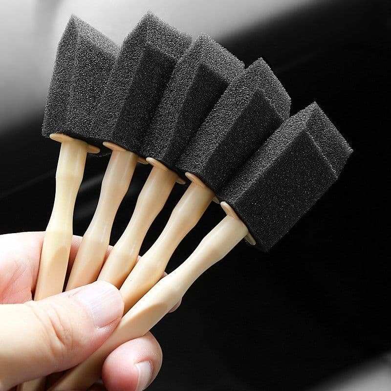 Car Air Vent Cleaning Brush with Sponge for Interior Detailing