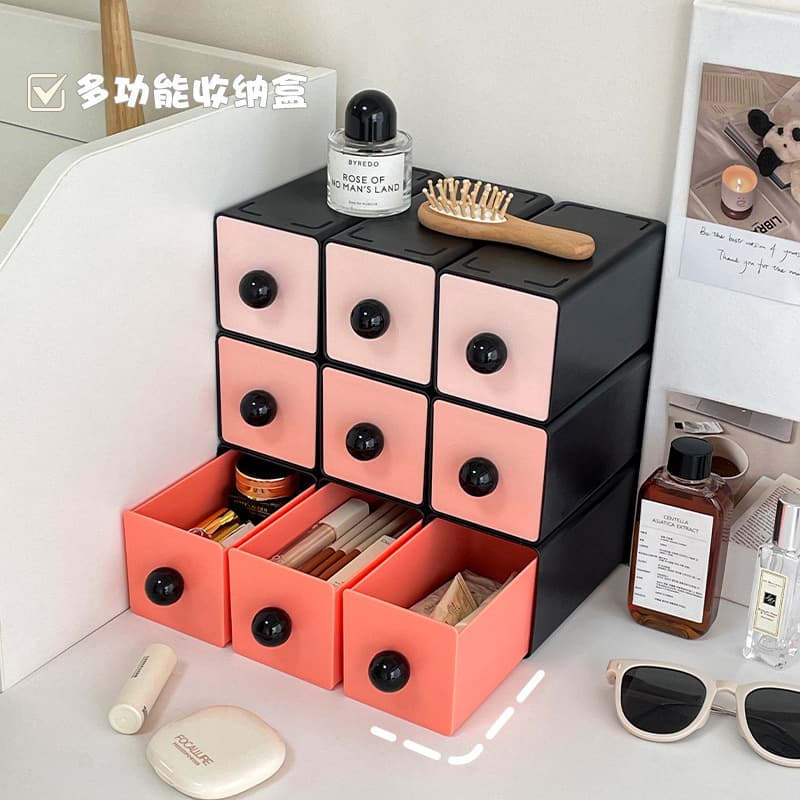 Multilayer Desktop Storage Organiser for Cosmetics and Sundries