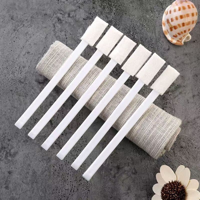 Narrow Gap Cleaning Brush for Toilet Cracks, Ultra-Slim Flat Head
