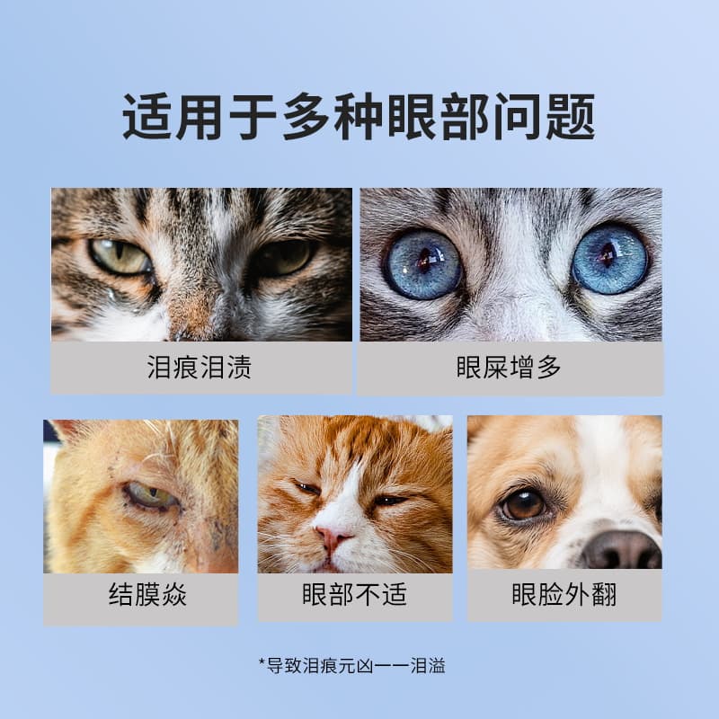 Cat and Dog Pet Wipes for Eye Discharge and Tear Stains