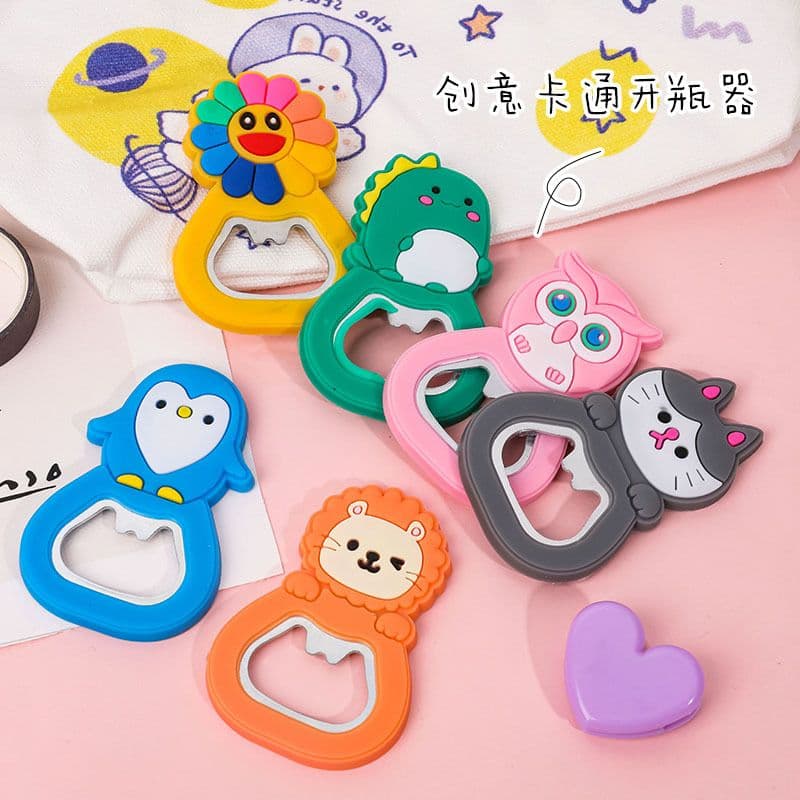 Cartoon magnet bottle opener