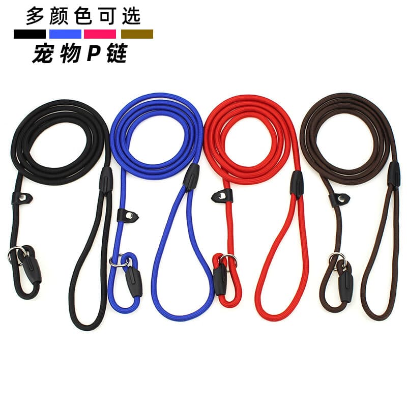 Dog Training P-Chain Collar Leash for Small & Medium Dogs