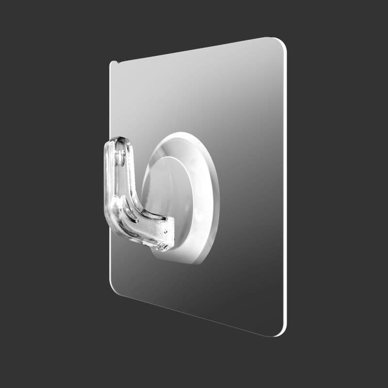 Strong markless hook wall ox horn hook kitchen bathroom toilet storage multifunctional adhesive hook