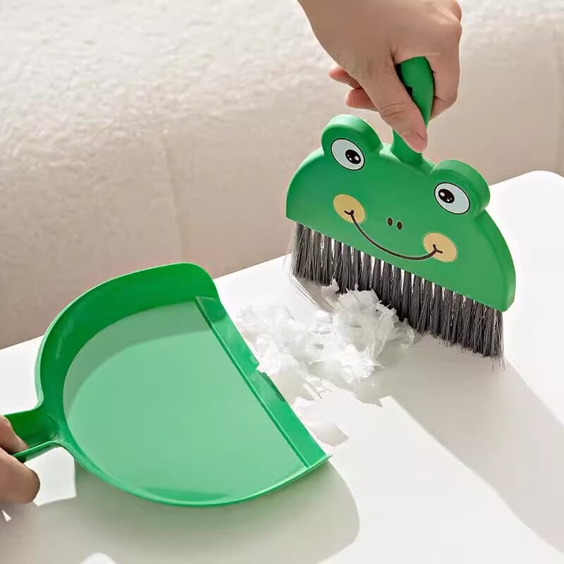 Small broom and dustpan set, kitchen bench brush, chopping board flour cleaning tool