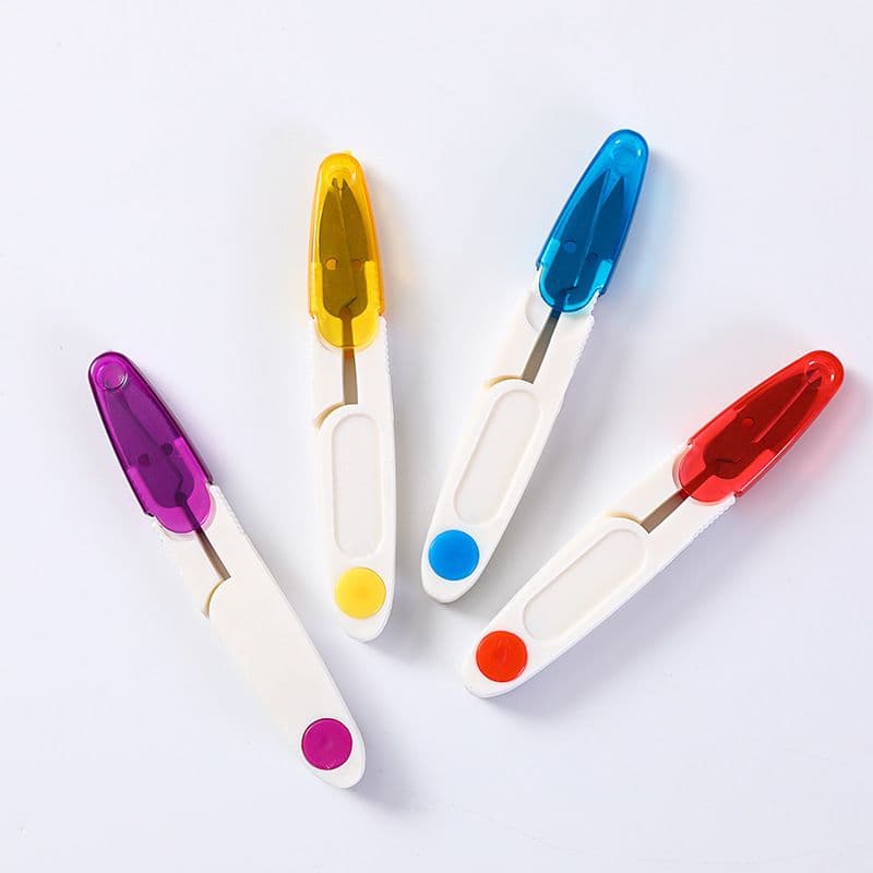 Mini U-Shaped Multi-Purpose Trimming Scissors for Home and Tailoring