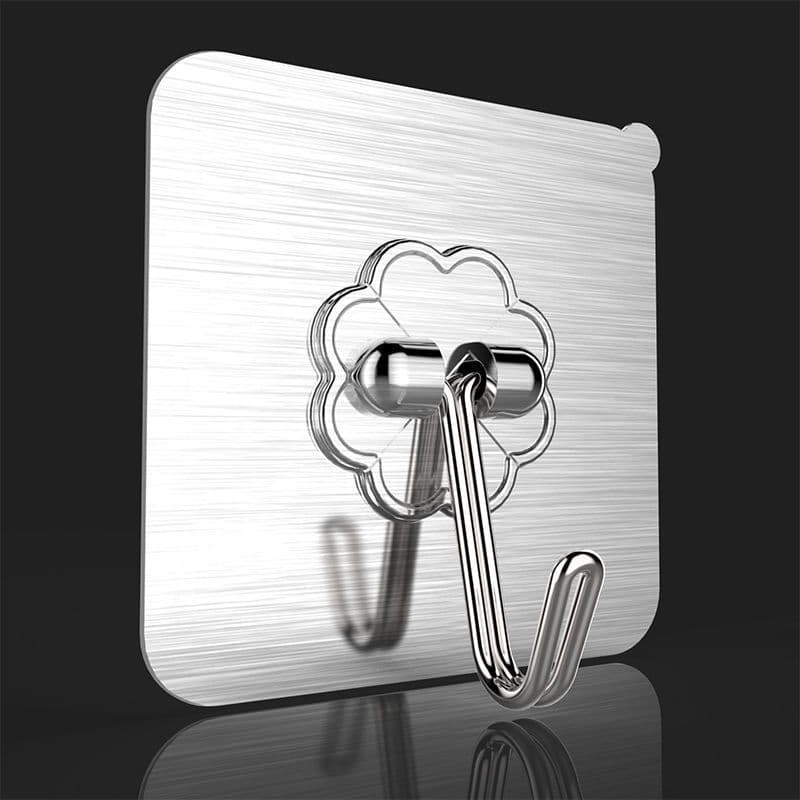 Invisible Adhesive Hooks for Doors and Walls
