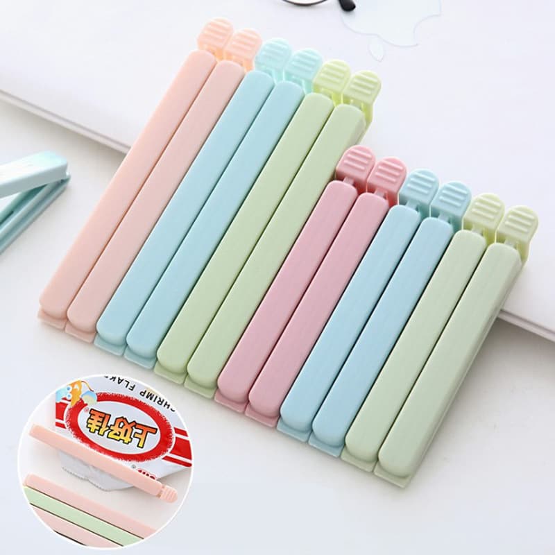 Seal Clip for Snack Preservation, Tea, Milk Powder, and Food Packaging – Plastic Bag Sealer