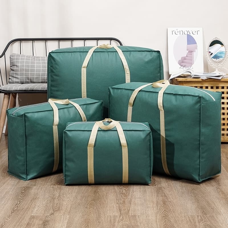 Dust-Proof Quilt Storage Bag, Moving Packing Bag, Extra-Large Thickened Moisture-Proof Woven Bag