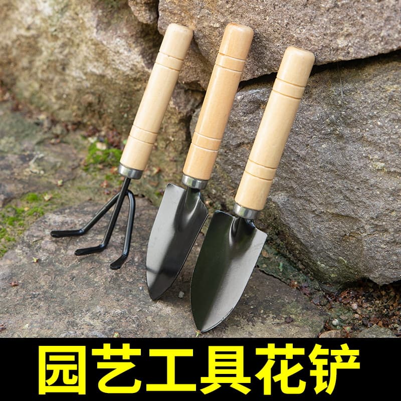 Garden Trowel Set of 3, Large Size for Potted Plants, Indoor & Outdoor Digging, Loosening Soil, Planting, Gardening Tools