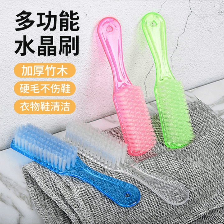 Soft-bristle shoe brush, long-handle nano cleaning brush, multi-purpose shoe brush