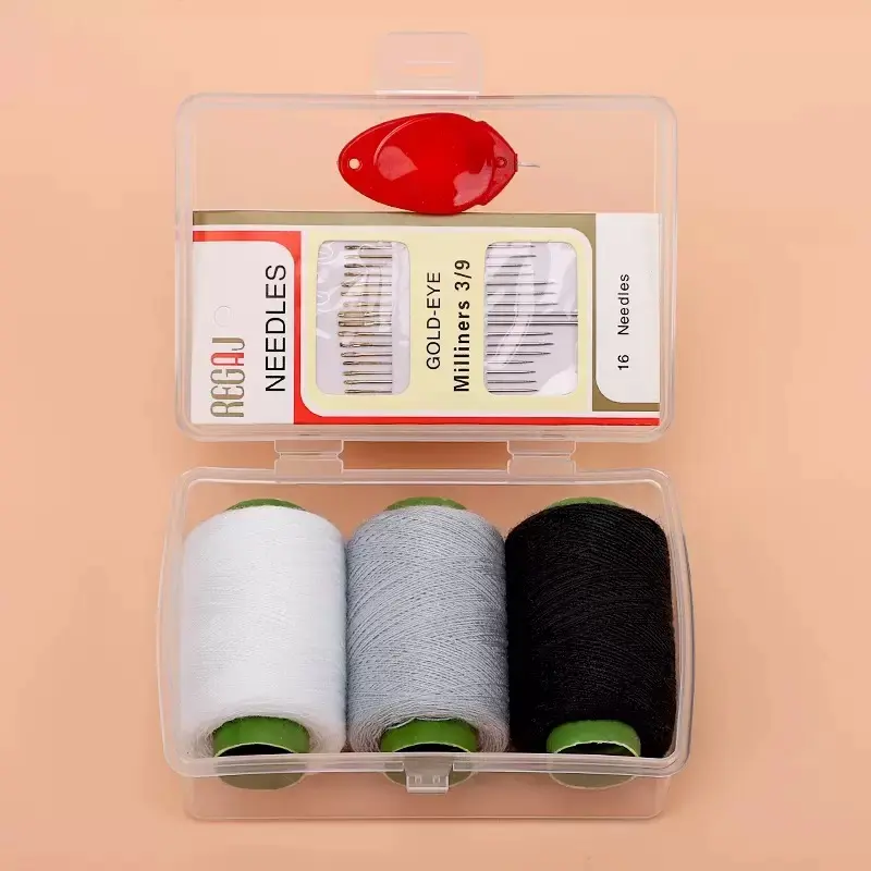 Portable Mini Sewing Kit, Household High Quality Dormitory Sewing Kit, Practical Set with Sewing Thread and Repair Tools