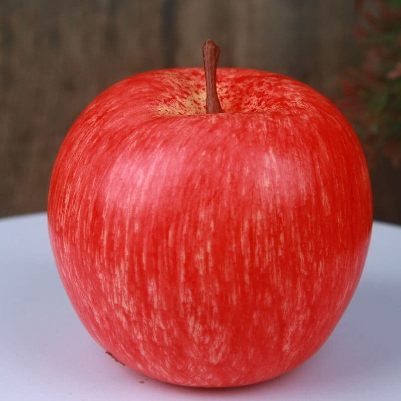 Artificial fruit decorations - faux apples, peaches, oranges, bananas and oranges - prop fruit for photography and decor