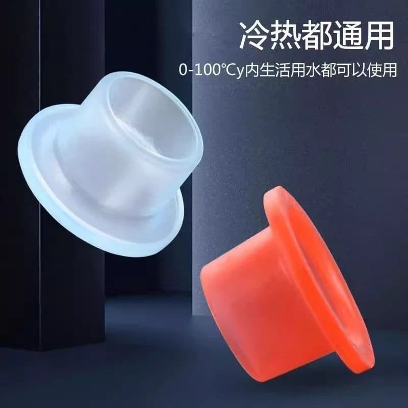 New upgraded universal PTFE tape alternative 4-point silicone washer for taps, leak-proof sealing ring gasket