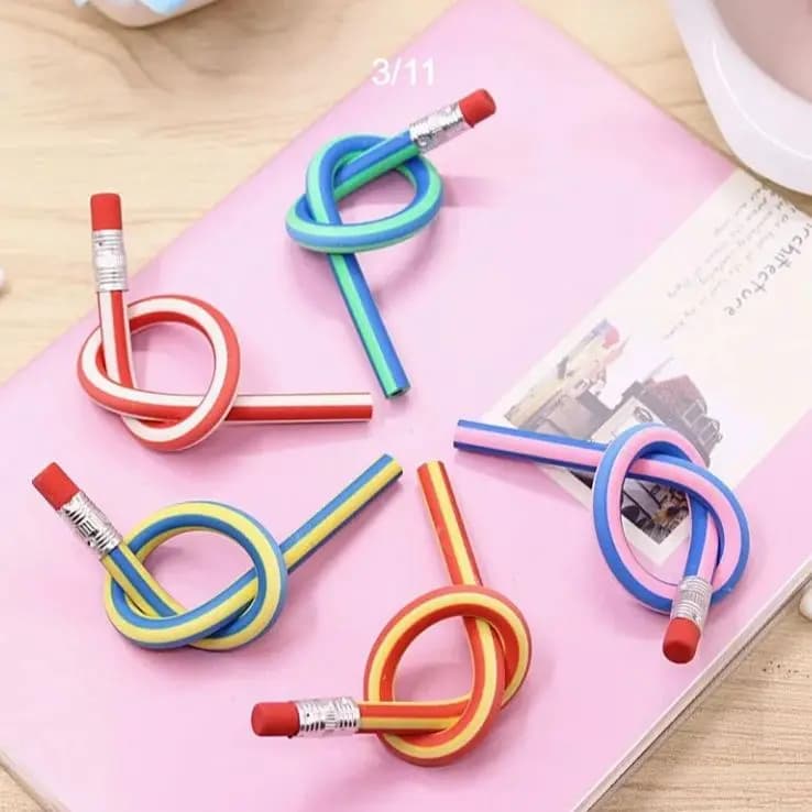 Bendy Flexible Pencil - Creative Student Writing Stationery