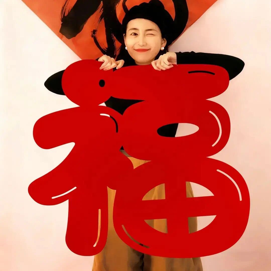 Horse Year Decoration Chinese New Year Window Stickers 2026 Photo Prop Waterproof Material