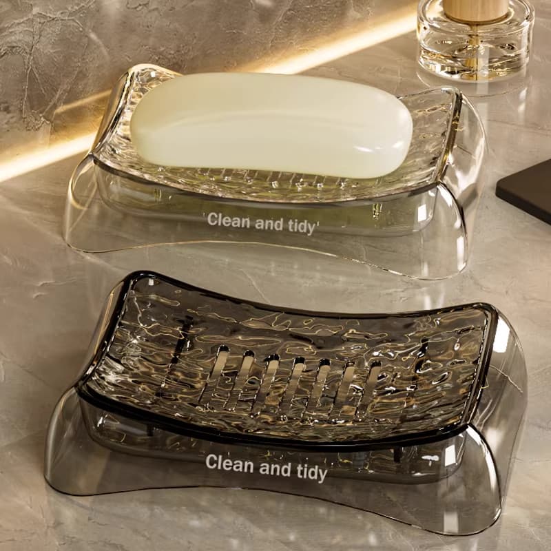 Soap Dish 2026 New Model, Premium Double-Layer Laundry Soap Drainer, Large Size Soap Holder