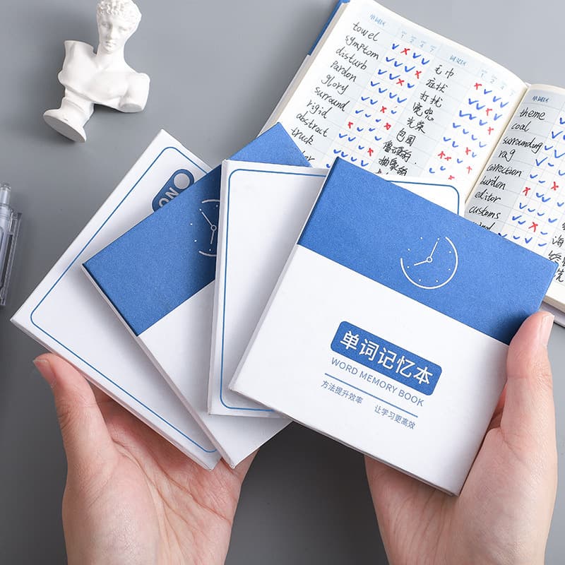 English Word Notebook Pocket Size