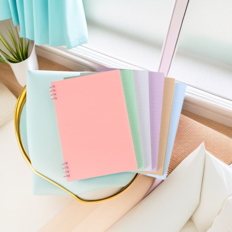 Morandi Coil Notebook, Creative Office Notebook, A5/B5, Student Exercise Book