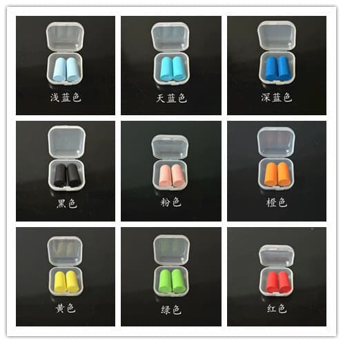 Earplugs Noise Reduction Factory Use Boxed Adult Children Soundproof Sleep Dormitory Labour Protection Portable Ear Protection