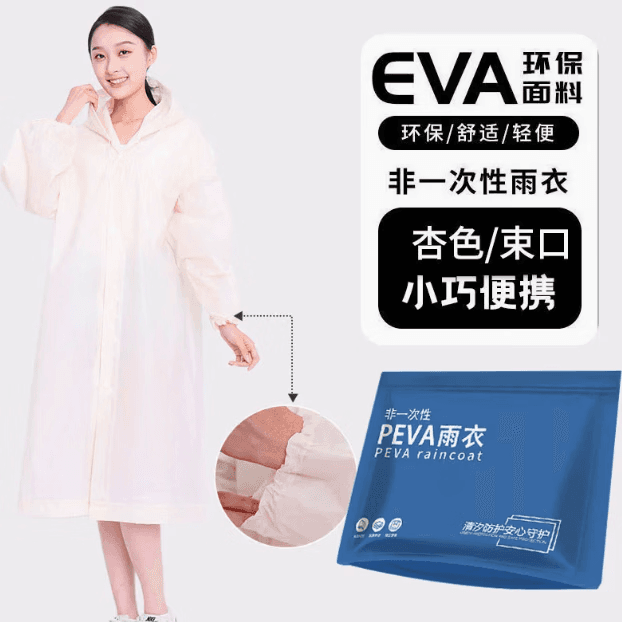 Card Rain Poncho Disposable Portable Raincoat Full Body Rain Gear Adult One Size Motorcycle Raincoat