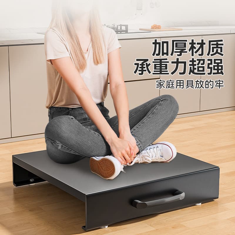 Gas Stove Cover Plate with Stand for Cooktop and Induction Hob