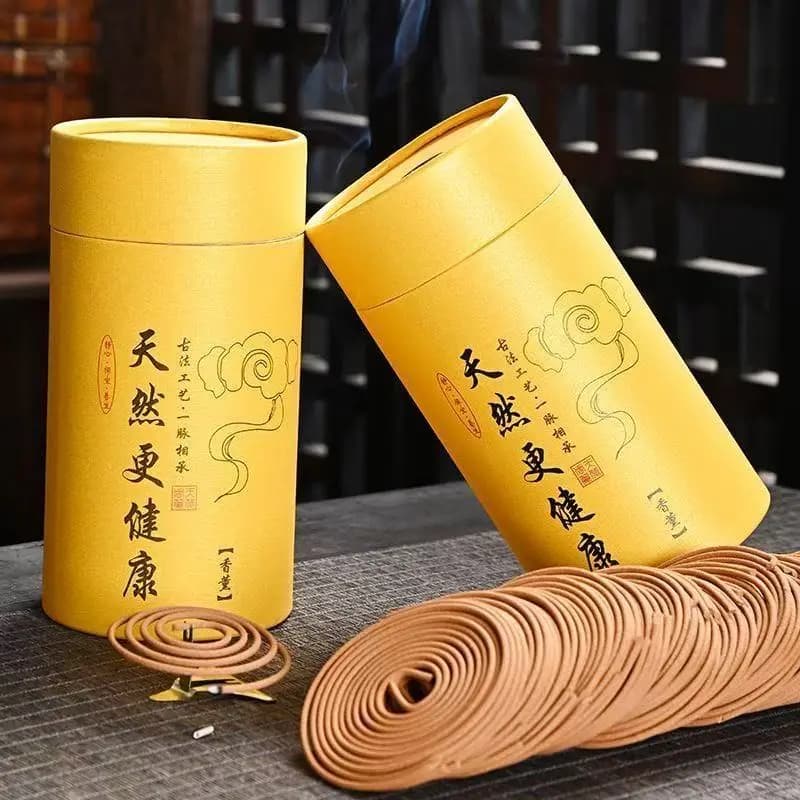 Strong Scent Sandalwood Incense Coil for Home, Hotel, Bathroom, Toilet