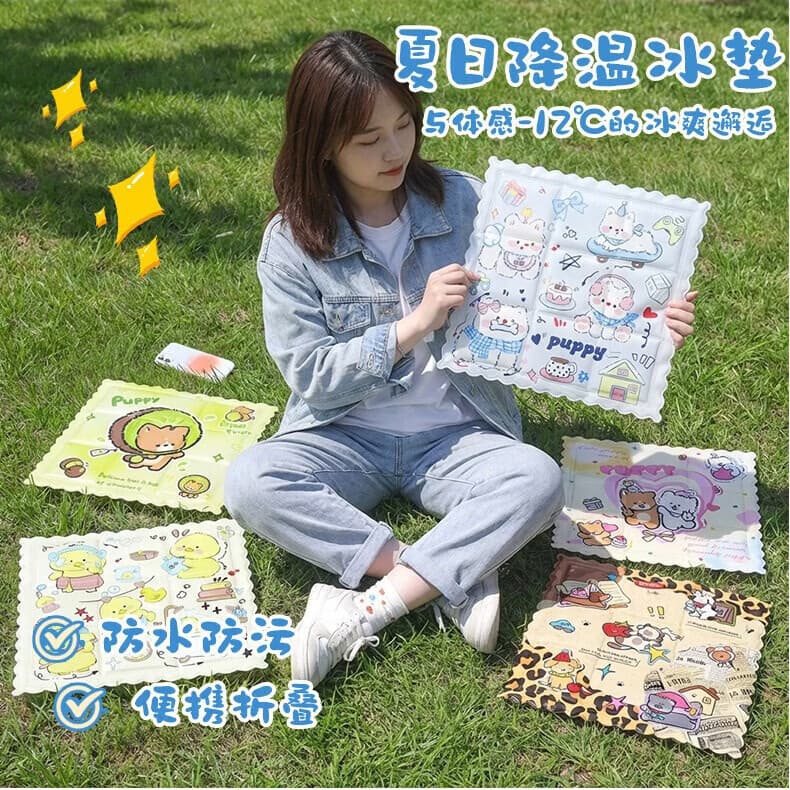 Cartoon Cooling Seat Cushion for Summer
