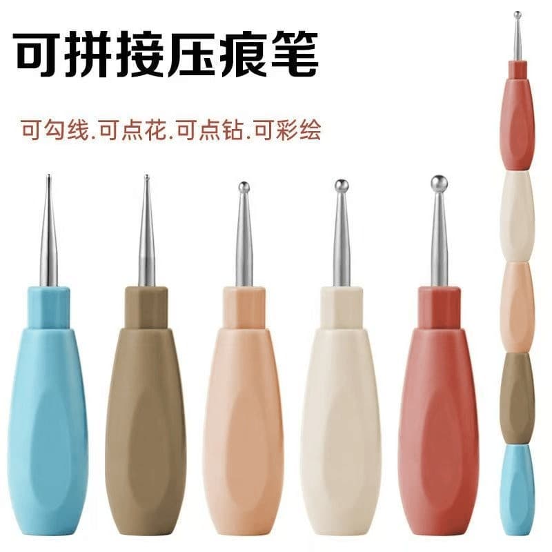 DIY Digital Oil Painting Macaron Colour Paintbrush Set