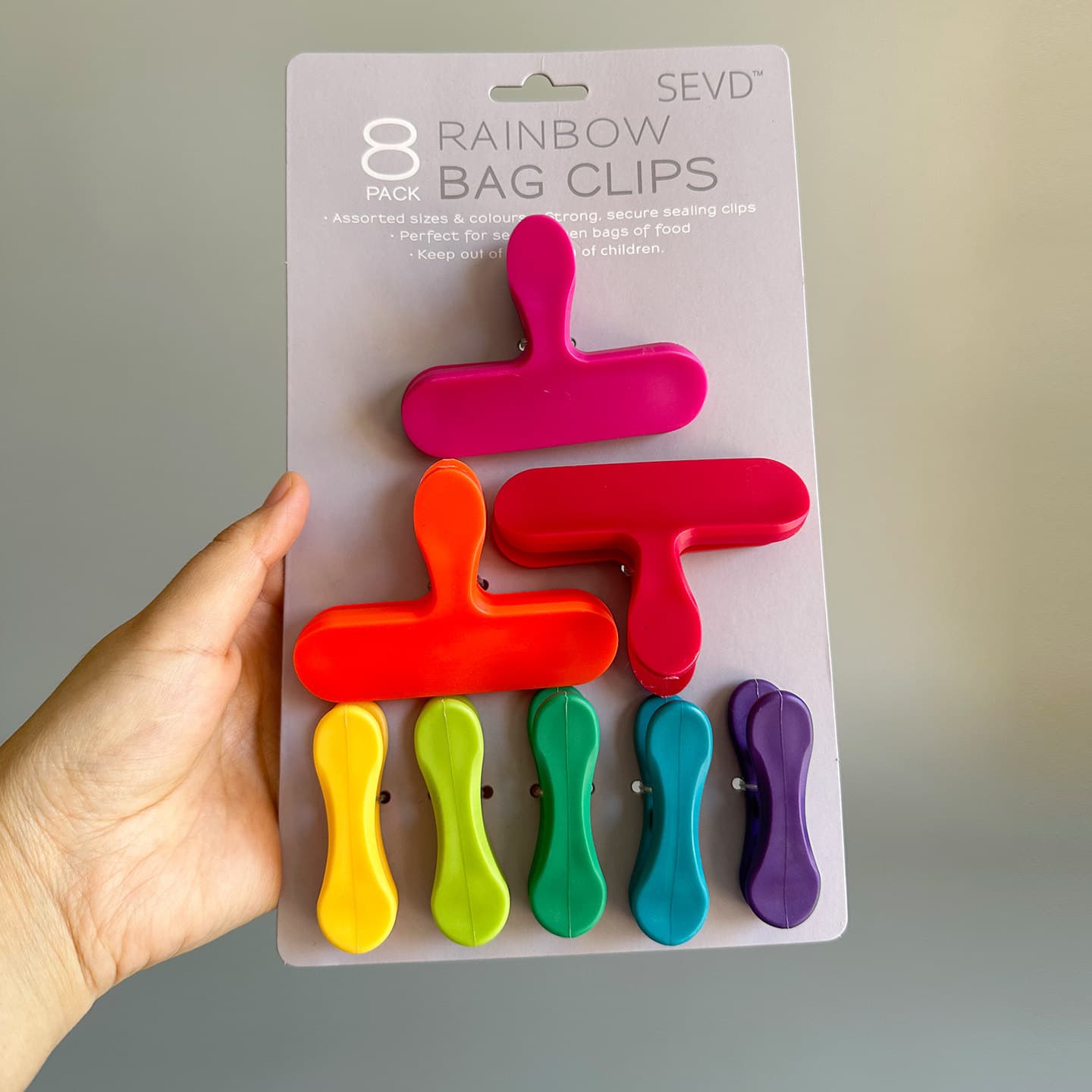 Food Bag Sealing Clips for Snacks and Storage