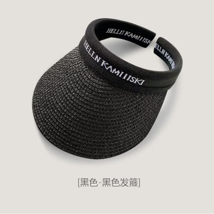Women's Wide-Brim UV-Protection Sun Hat with Black Lining, for Outdoor Sports, Cycling, Beach, and Summer Use