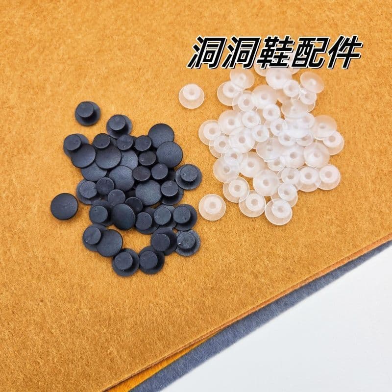 Universal Croc Shoe Clip Buckle Detachable Transparent Jibbitz Base Plastic DIY Base Button Handmade