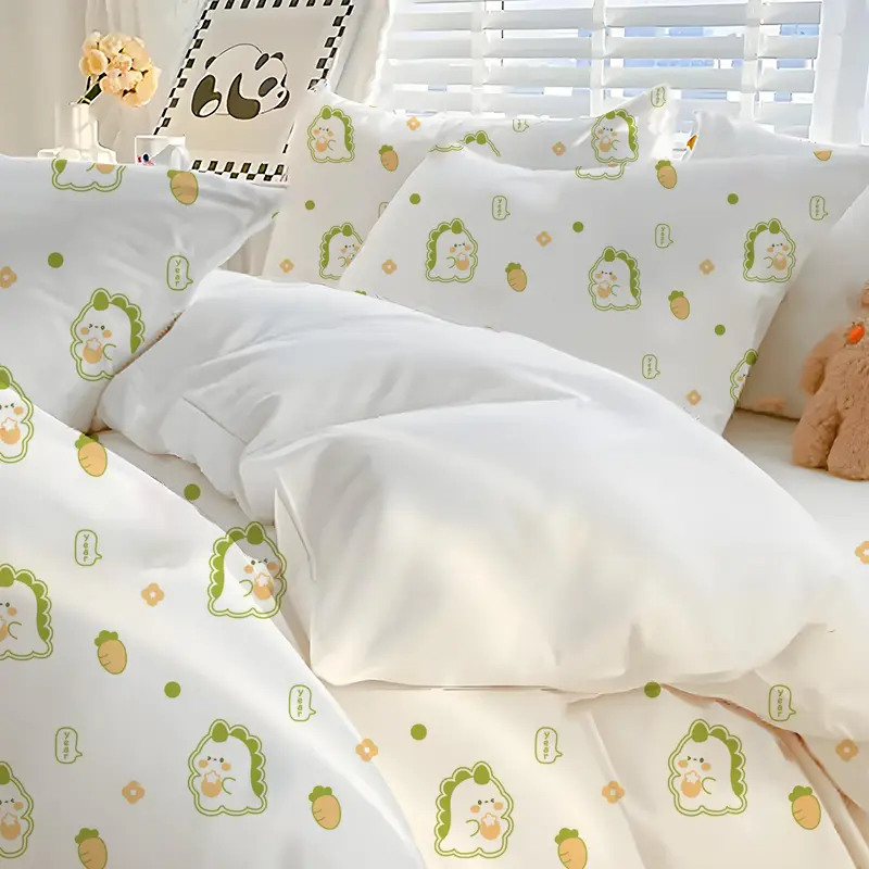 Disposable Travel Bedding Set for Train Sleeper - 4-Piece or 3-Piece with Pillowcase