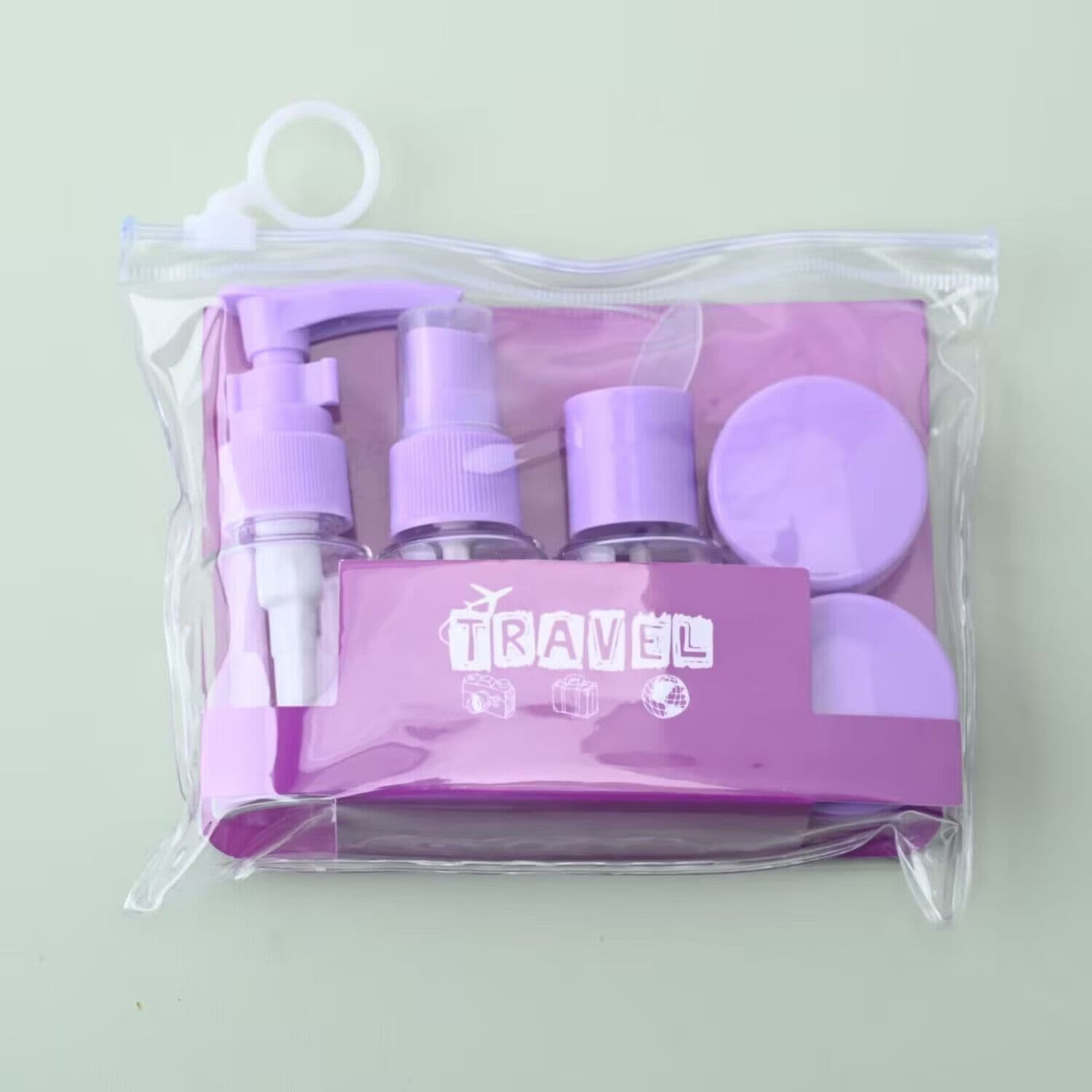 Portable Travel Empty Refillable Bottle Set for Cosmetics, Lotion and Perfume