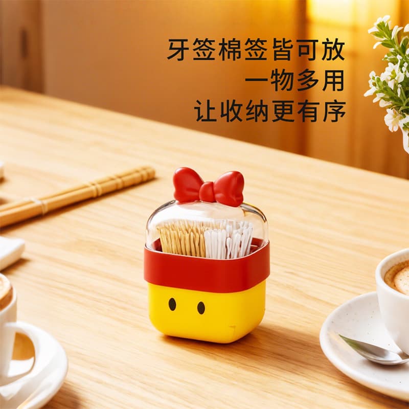 2026 New Style Toothpick Holder, Home Use, Premium Look, Toothpick Container, Cotton Bud Storage Box