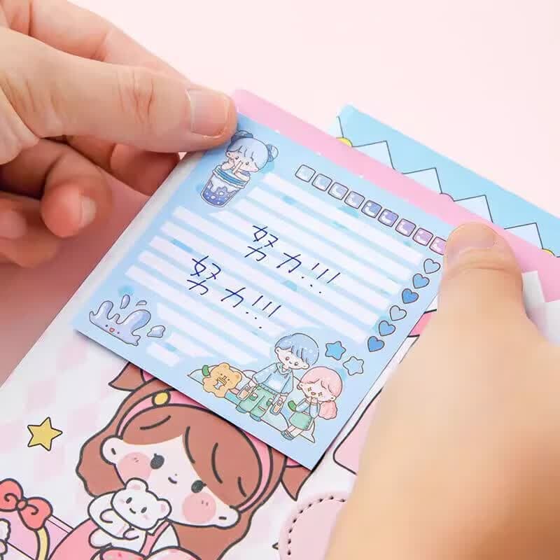Cartoon decorative stickers for home, cute and creative, ins-style