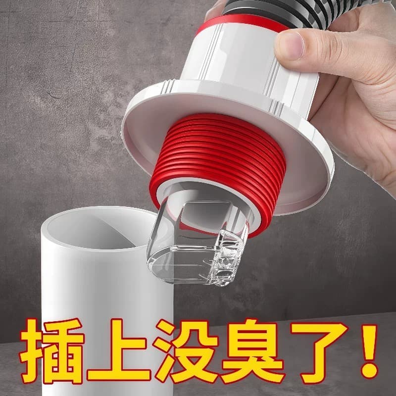 Anti-odour sealing plug for floor drains and kitchen sinks, non-return valve for drainage pipes