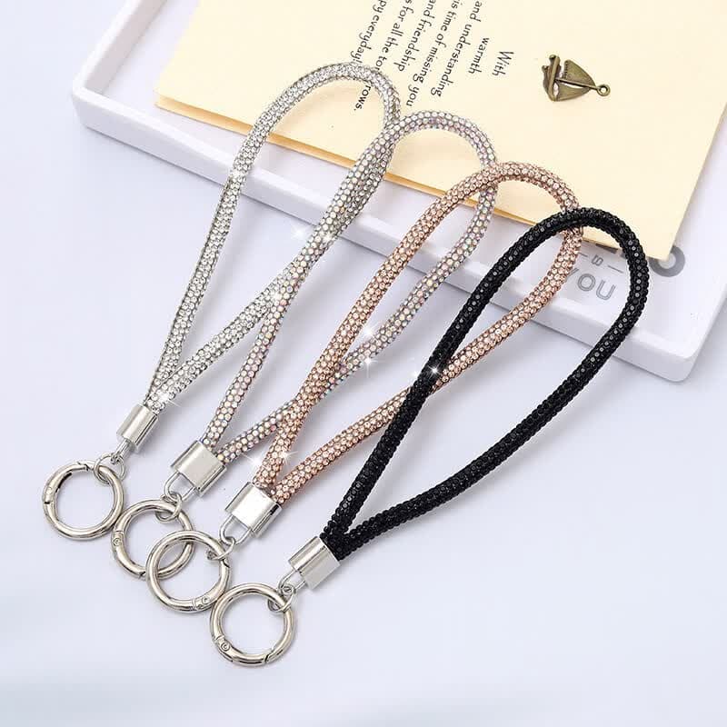 New luxury rhinestone chain charm for bags, keyrings, phone straps